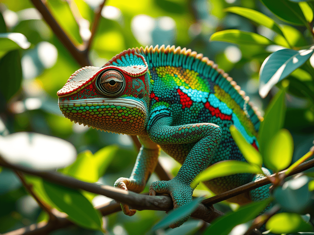 Caméléons de Madagascar