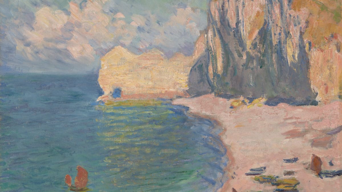 Monet à Étretat : peindre la même falaise